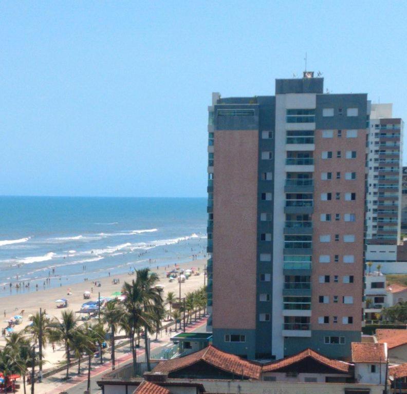 Apartamento Temporada Pe Na Areia Mongaguá 외부 사진